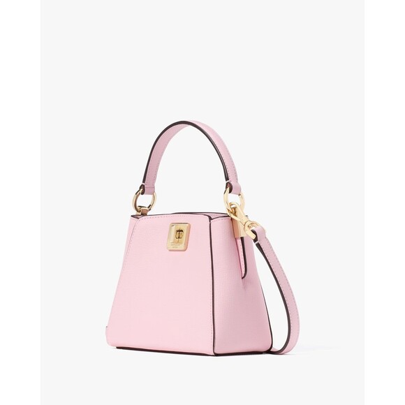 New Kate Spade Phoebe Mini Top Handle Crossbody Pink Horizon - Picture 2 of 5